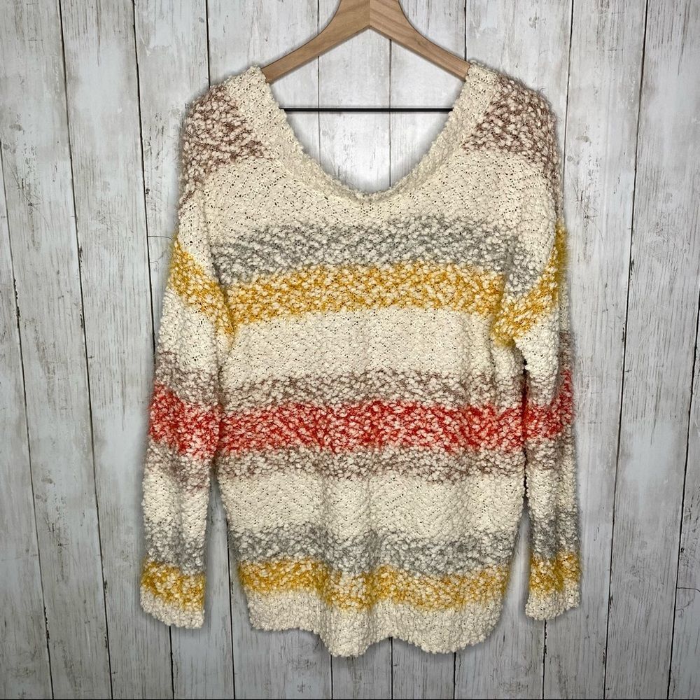 Very J Textured Sweater B3